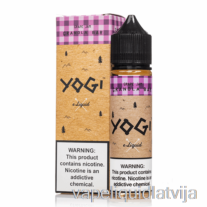 Vīnogu Ievārījums Granola Batoniņš - Yogi E-šķidrums - 60ml 6mg Vape šķidrums